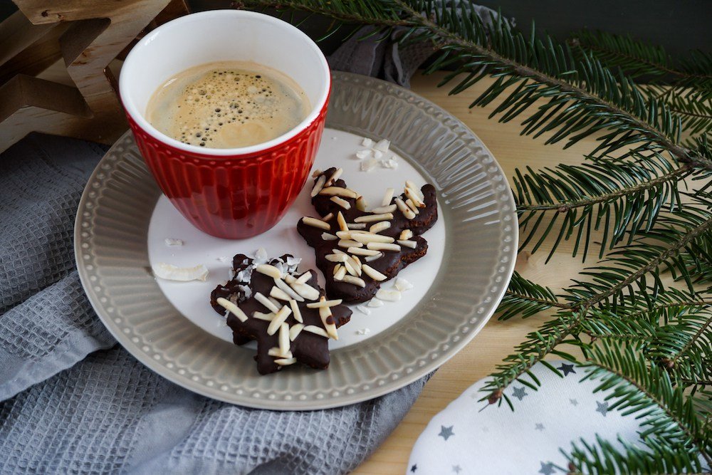 Glutenfreie Schokokekse mit Kokos - CauCawa - Ehrlicher Kakao