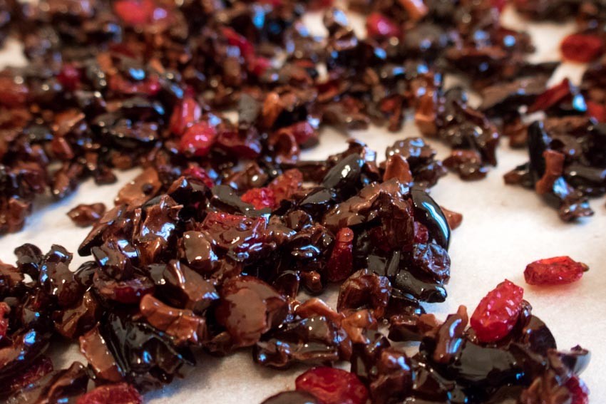 Karamellisierte Kakaonibs mit Berberitzen - CauCawa - Ehrlicher Kakao