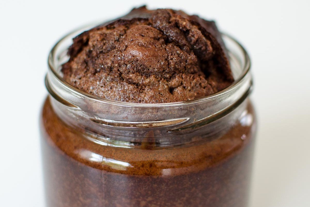 Schneller Schokokuchen aus dem Glas - CauCawa - Ehrlicher Kakao