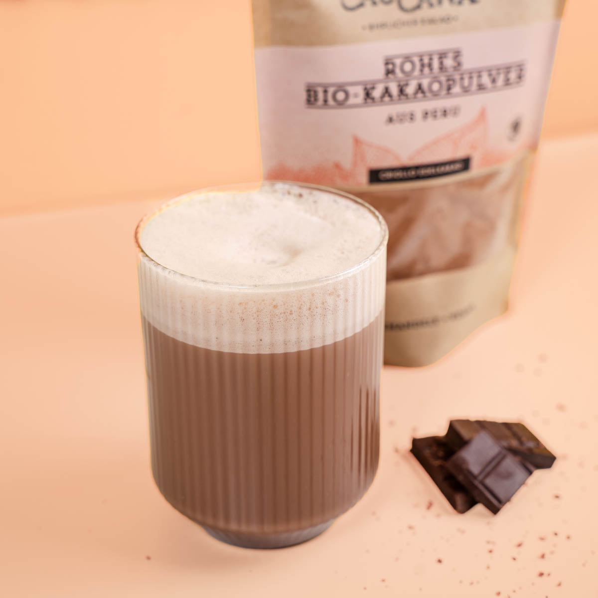 Bio Kakaopulver aus Peru,  roh, Rohkakao ohne Zucker - CauCawa - Ehrlicher Kakao