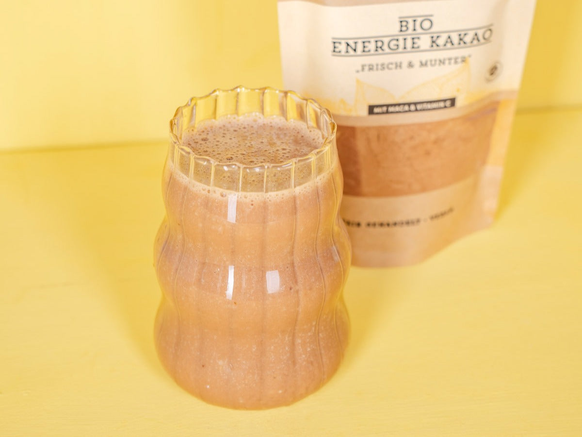 Eisgekühlter Energie-Kakao
