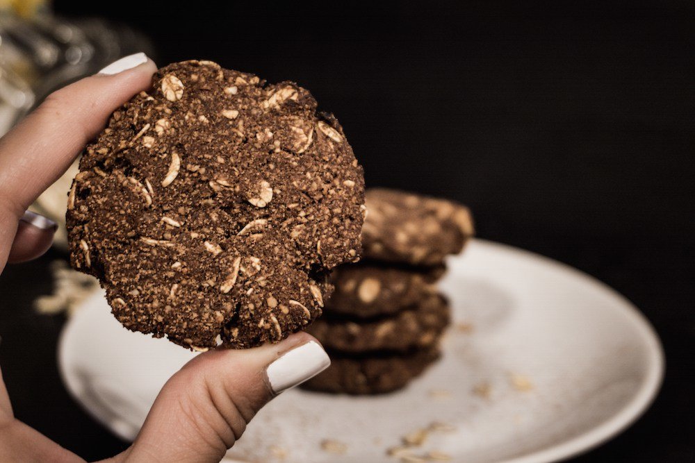 Chocolate Cookies mit Kokosblütenzucker - CauCawa - Ehrlicher Kakao
