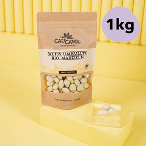 Weiß Umhüllte Bio Mandeln • 150g
