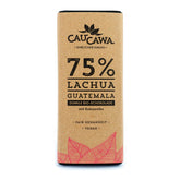 Bio Schokolade 75 % Lachua • mit Kakaonibs • Guatemala • 70g